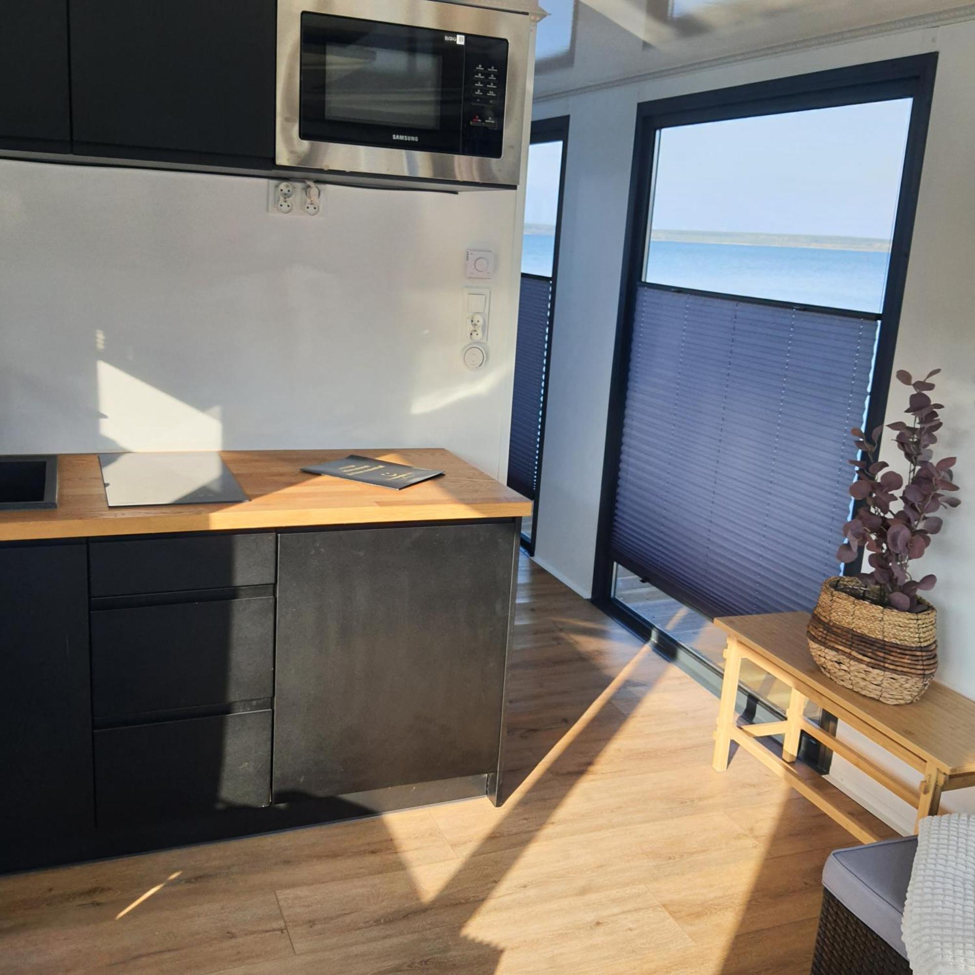 Schwimmende Ferienwohnung Sundowner Elsterheide Dış mekan fotoğraf
